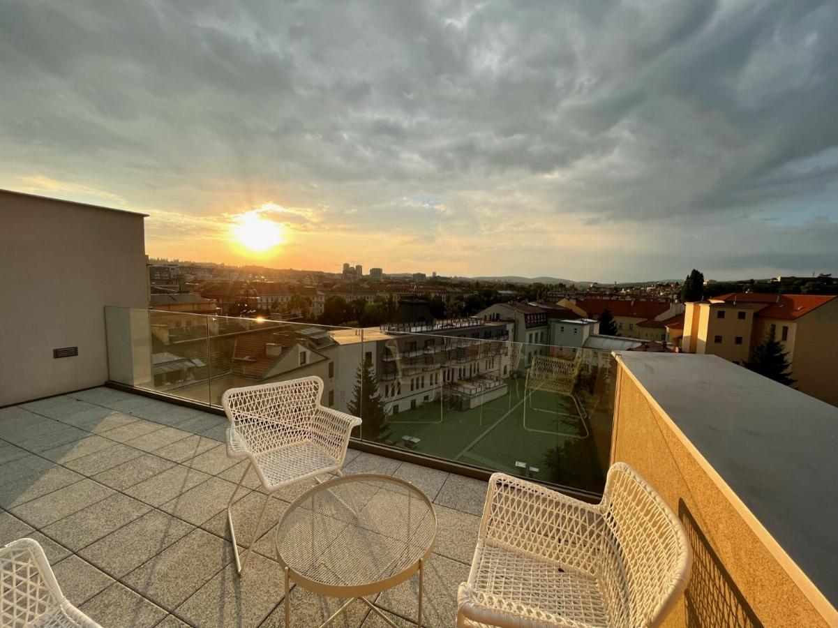 Brno City Center Apartment With Parking And A Big Terrace Dış mekan fotoğraf