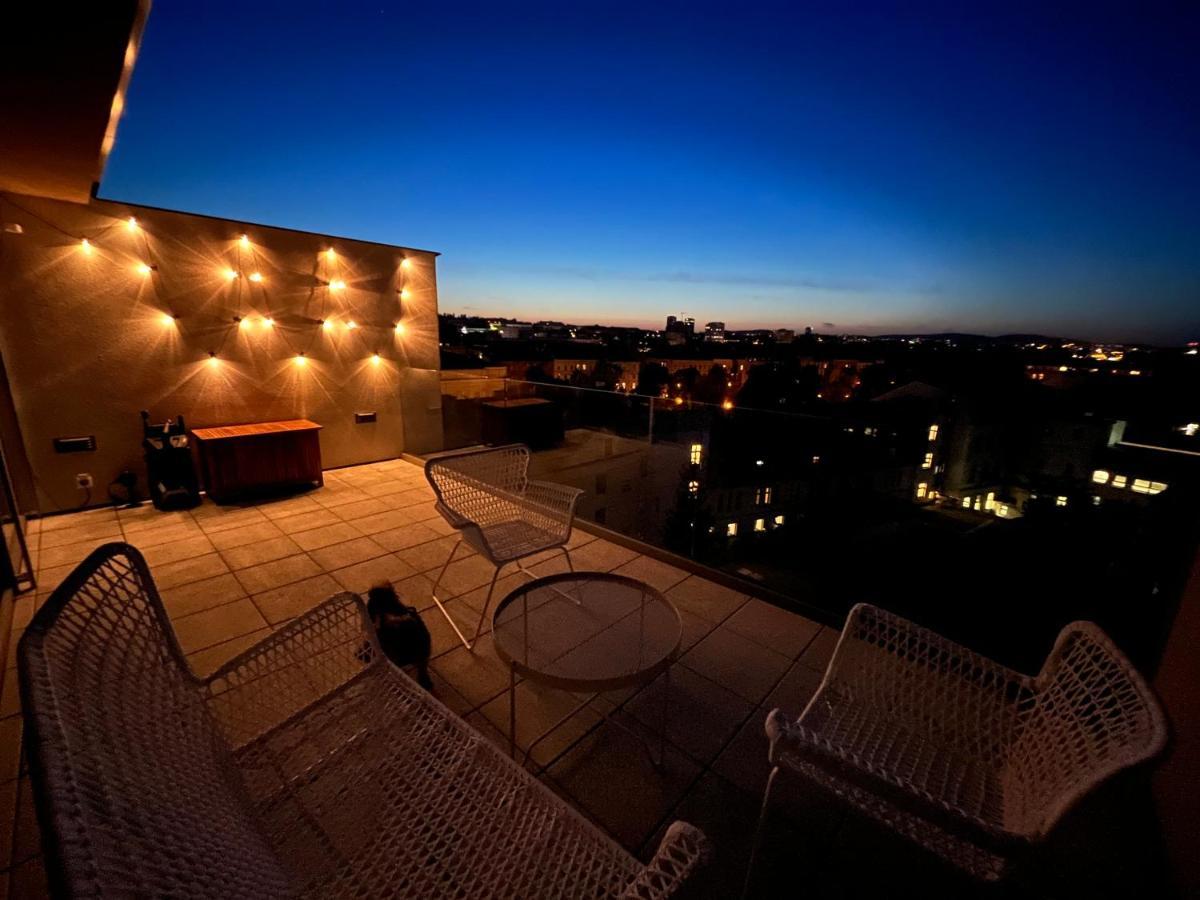 Brno City Center Apartment With Parking And A Big Terrace Dış mekan fotoğraf